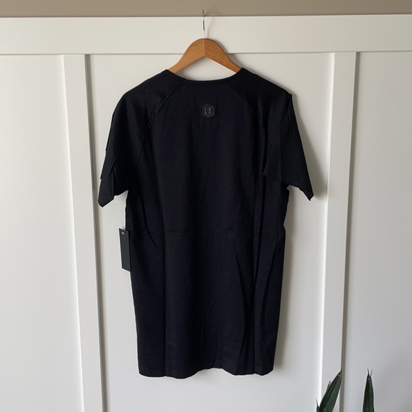 Men’s Saint Morta Black Tee - Picture 2 of 7